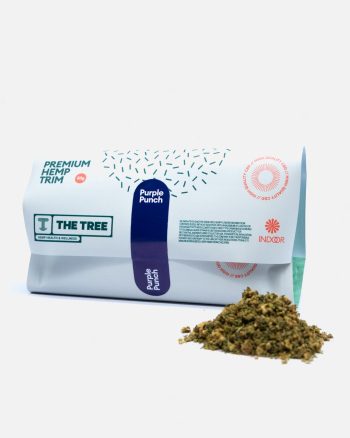 Trim Purple Punch CBD. Cogollos picados