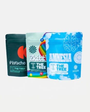 Pack CBD 3 delicias: Zkittlez, Amnesia, Pistacho