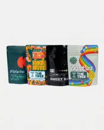 Pack Cali Weed: Zkittlez, Sundae Driver, Pistacho y Sweet Kase
